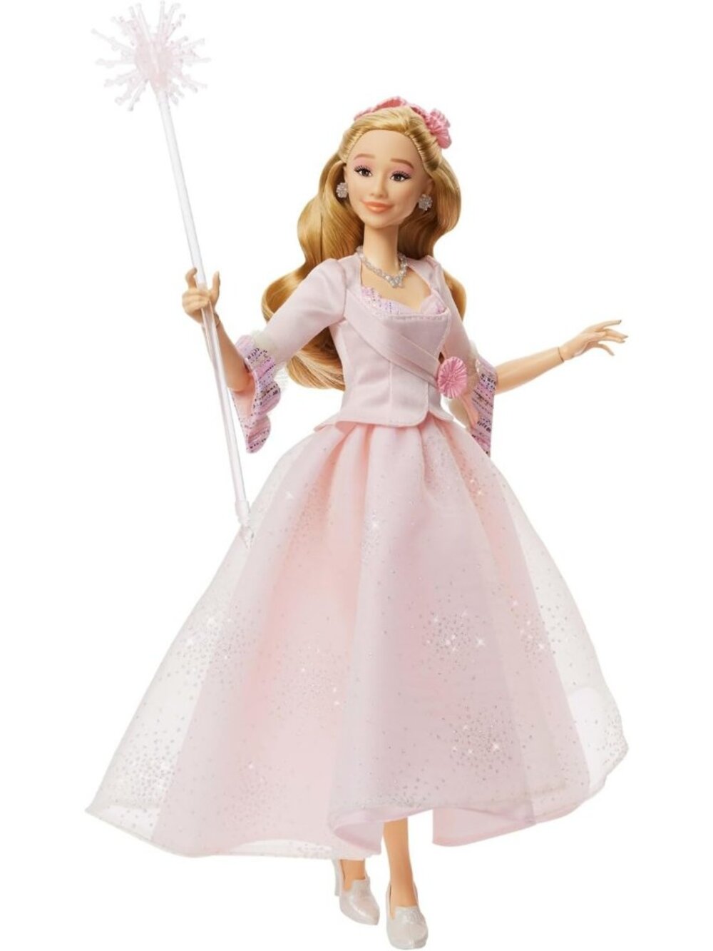 Collectible Glinda Fashion Doll - Removable Outfit, Inspired by Wicked Movie - Picture 6 of 7